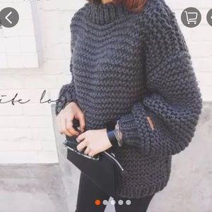 Puff sleeves Sweater
